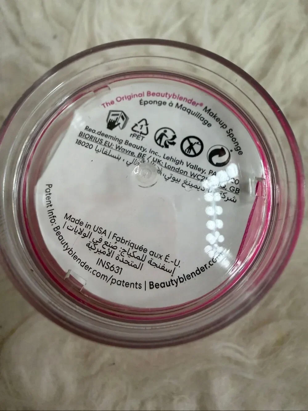 Original Beautyblender Makeup Sponge Pink